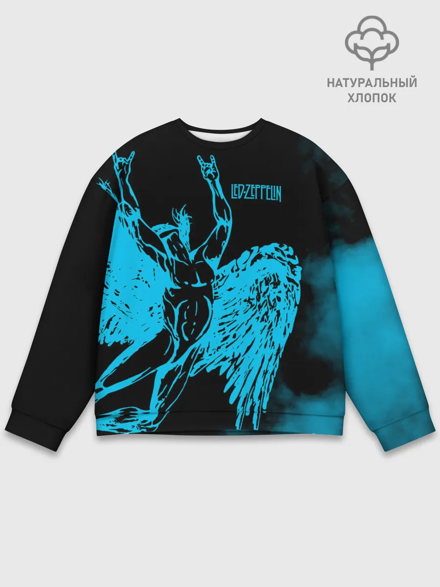 Мужской свитшот базовый / Led Zeppelin