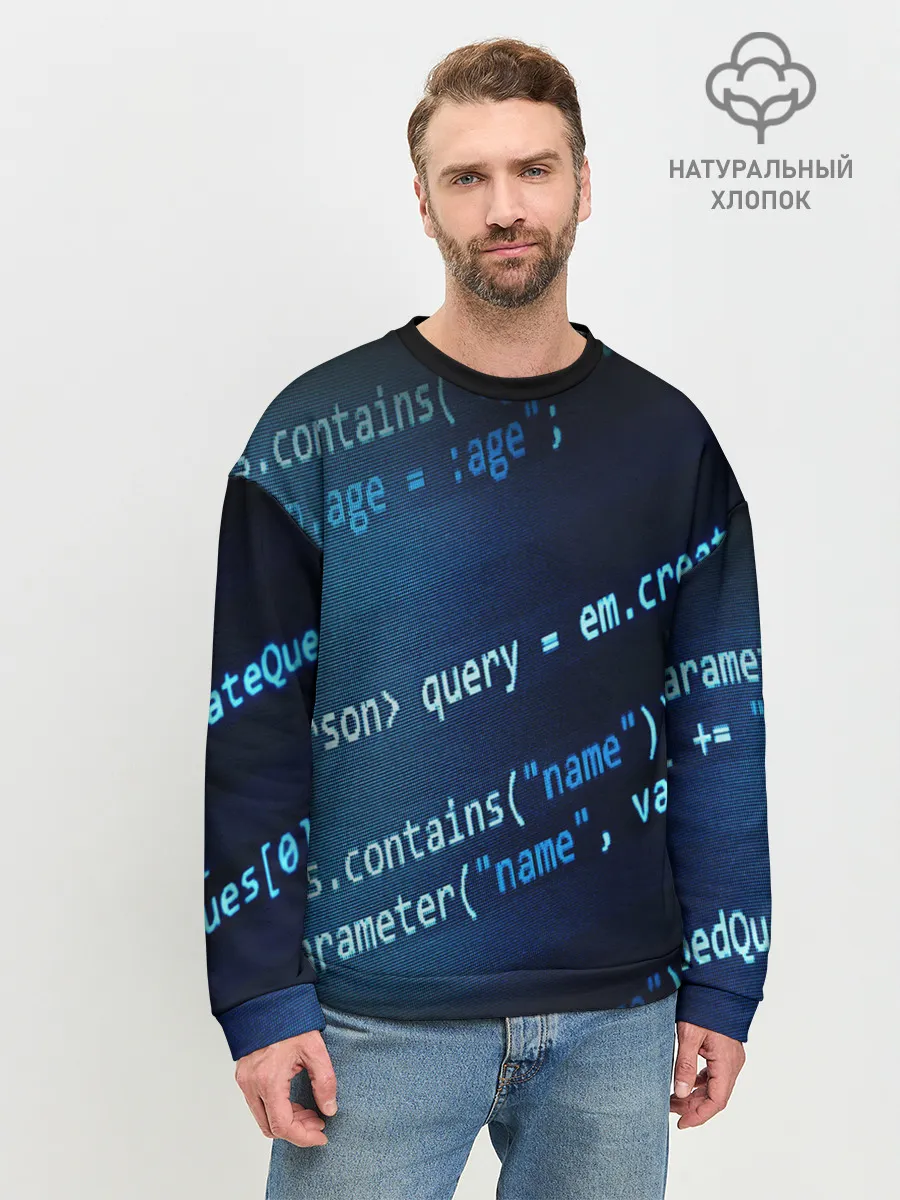 Мужской свитшот базовый / CODE STYLE