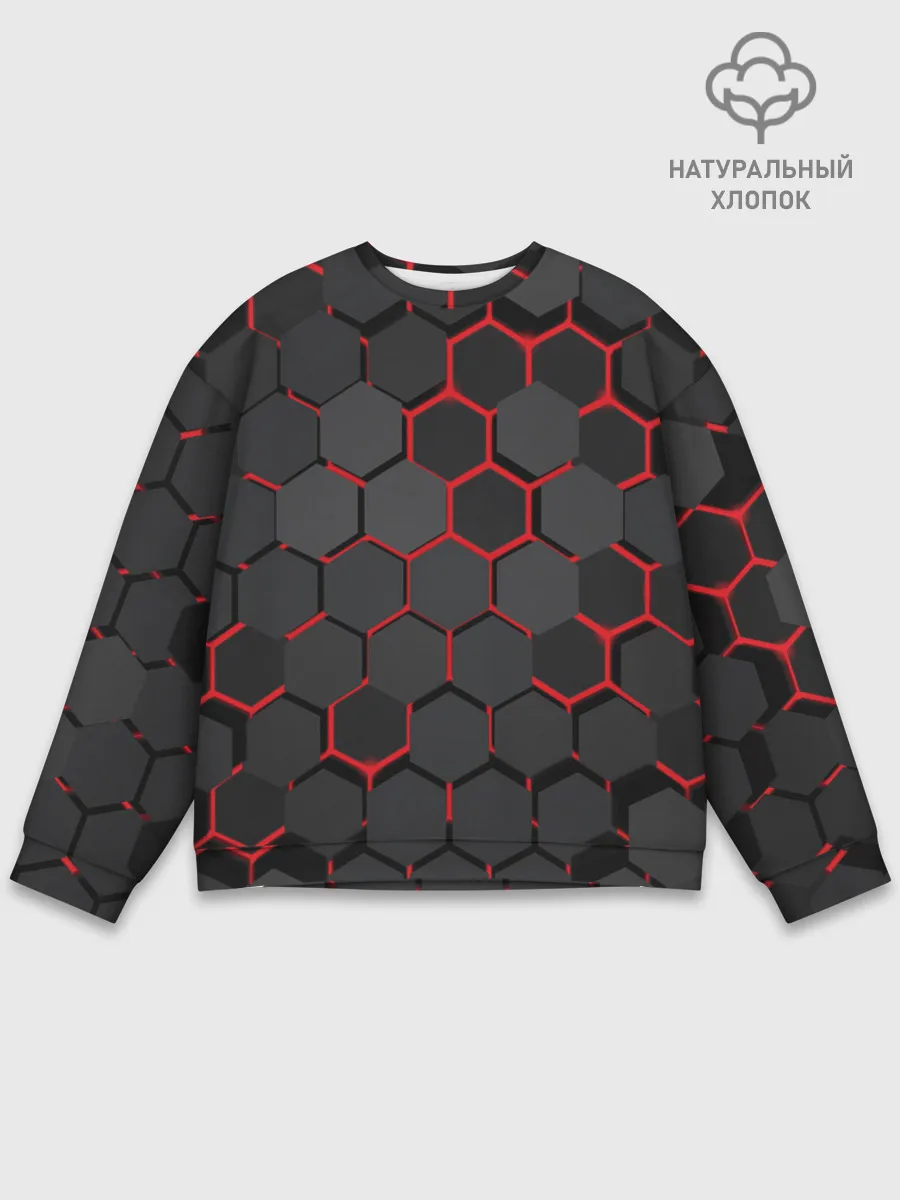 Мужской свитшот базовый / СТАЛЬНАЯ БРОНЯ