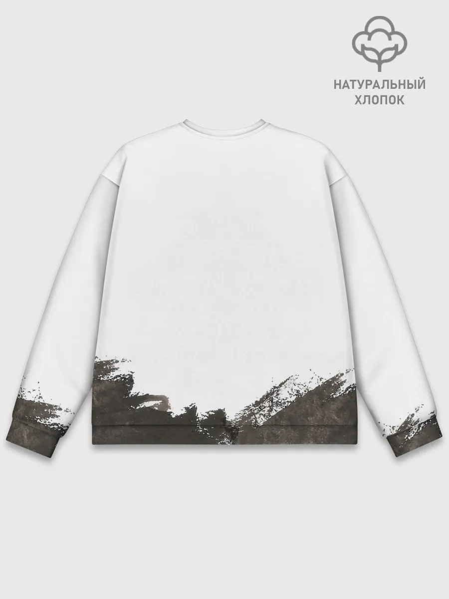 Мужской свитшот базовый / папей гавна