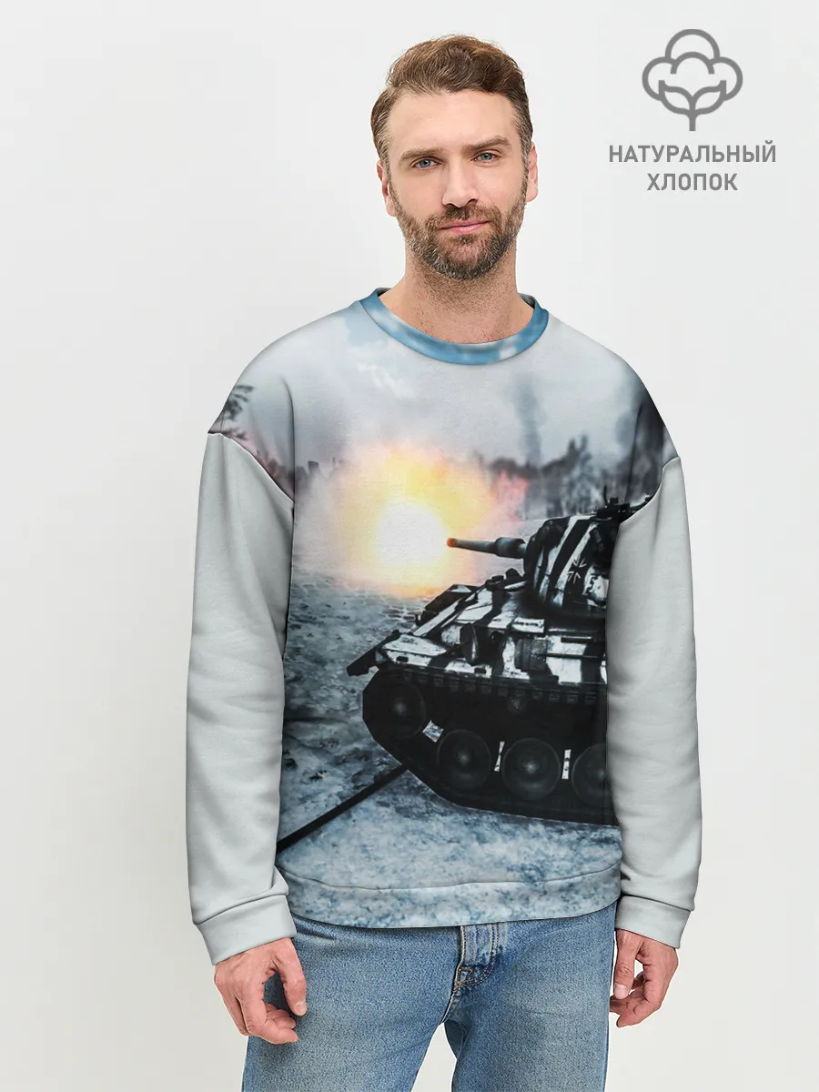 Мужской свитшот базовый / ТАНК