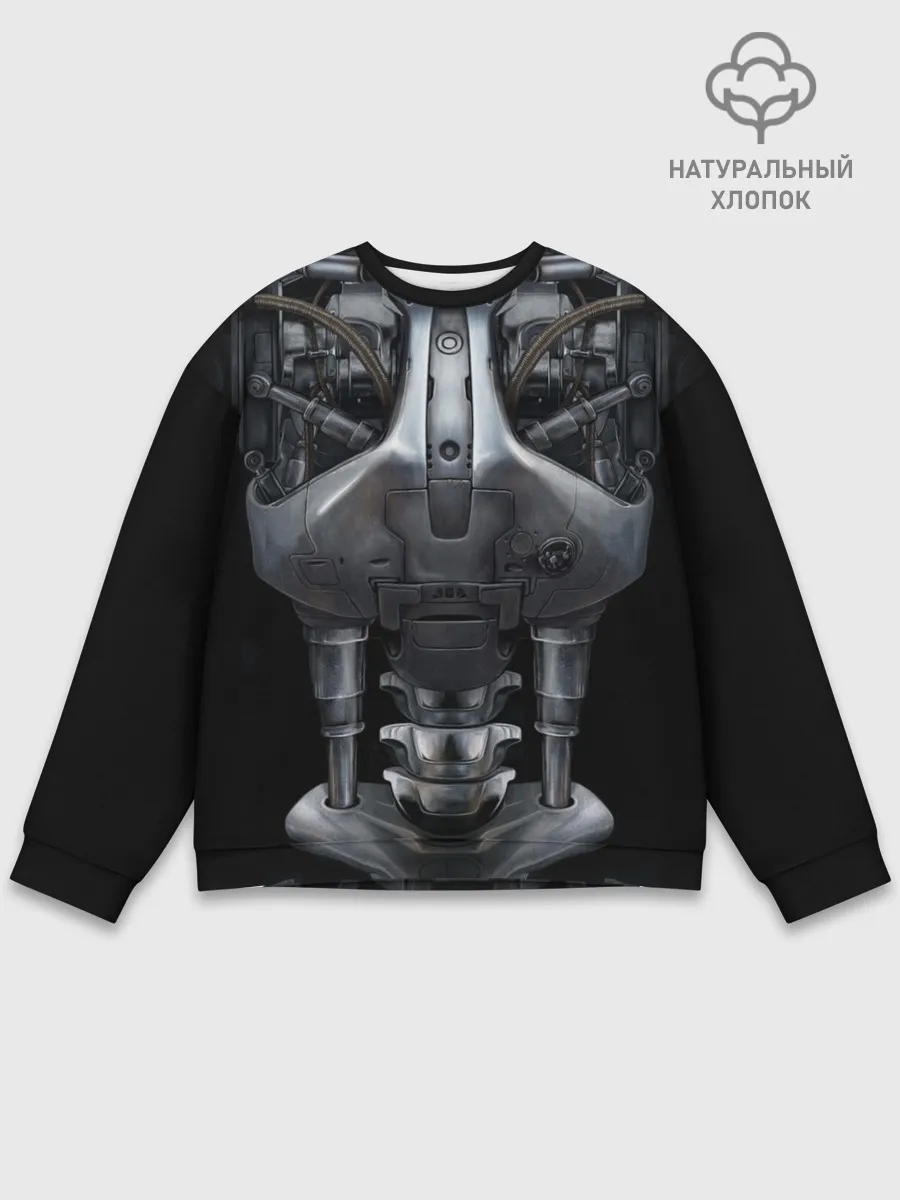 Мужской свитшот базовый / Терминатор т-800