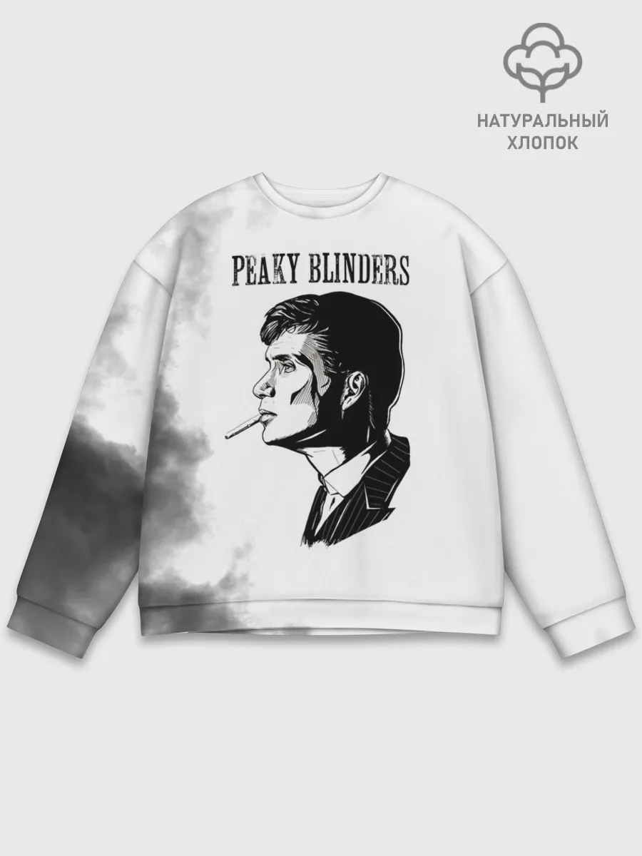 Мужской свитшот базовый / Острые козырьки