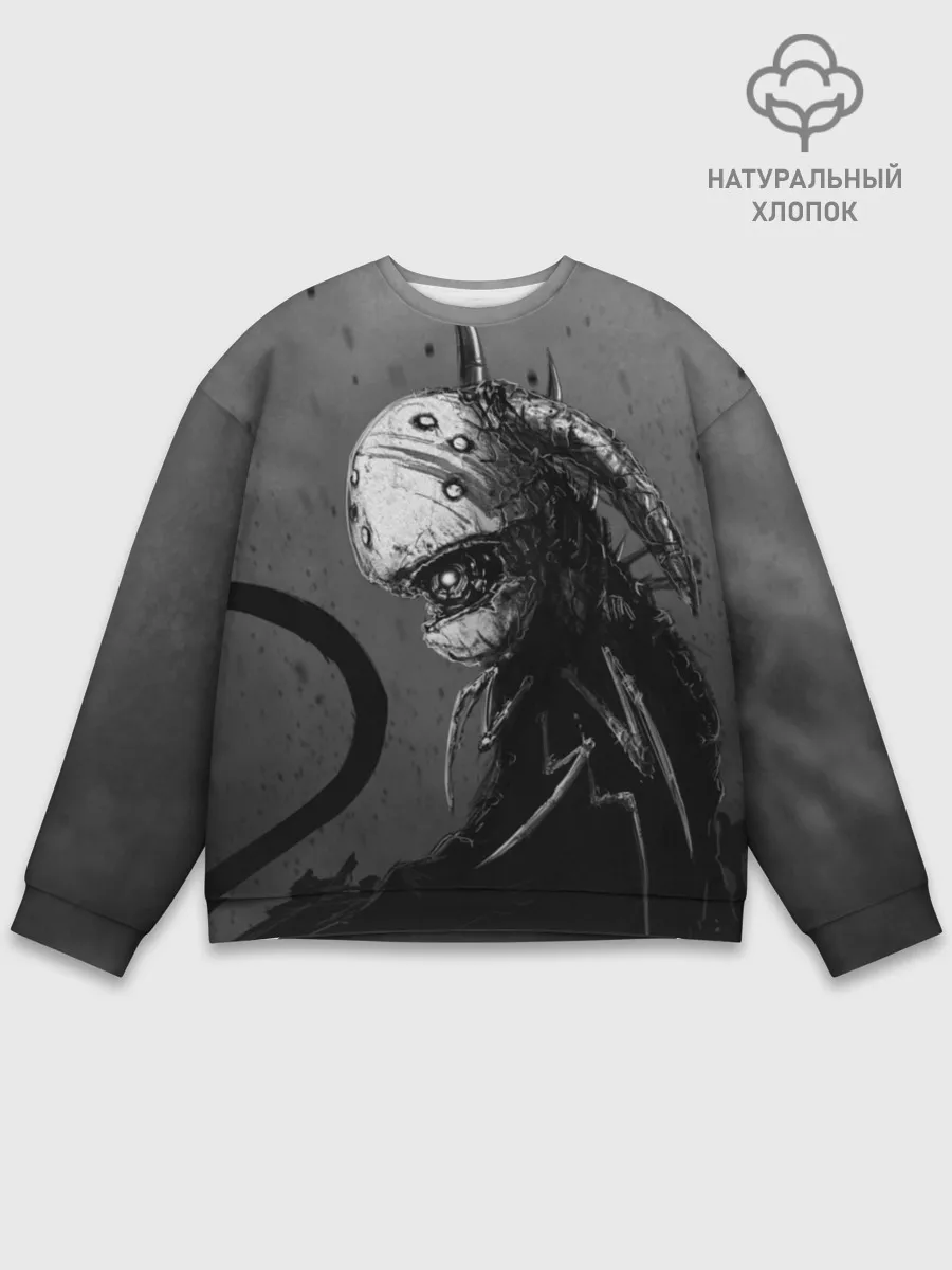 Мужской свитшот базовый / Чернозём - Хронос