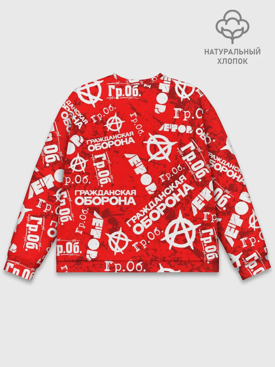 Мужской свитшот базовый / ГРАЖДАНСКАЯ ОБОРОНА
