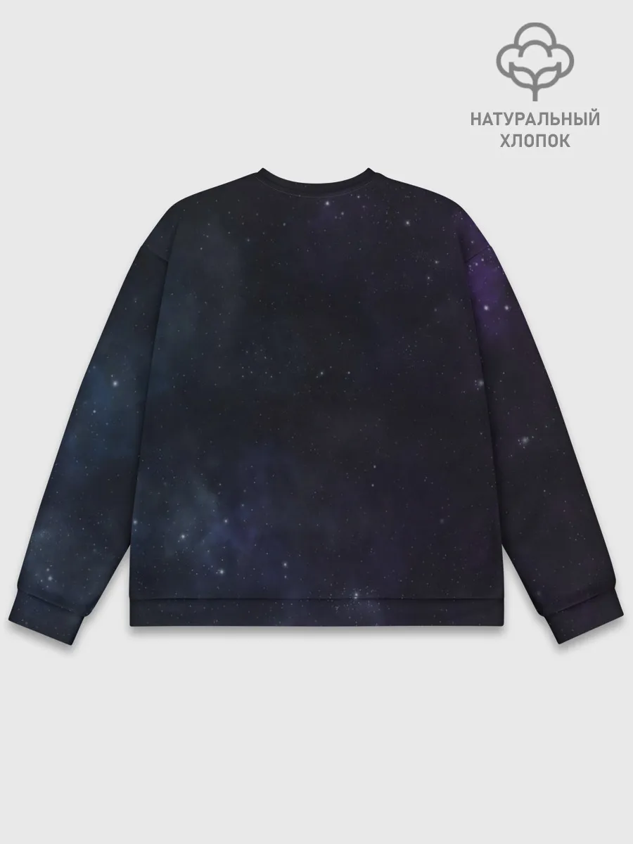 Мужской свитшот базовый / Водолей