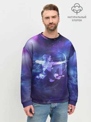 Мужской свитшот базовый / Стрелец