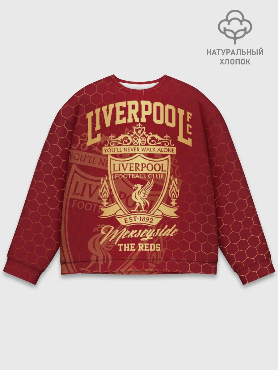 Мужской свитшот базовый / Ливерпуль