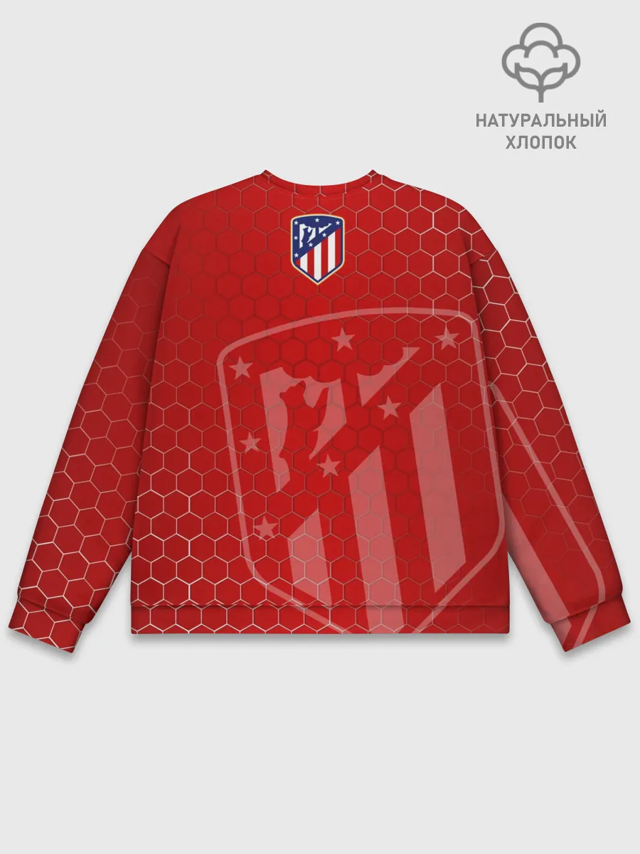 Мужской свитшот базовый / Атлетико Мадрид