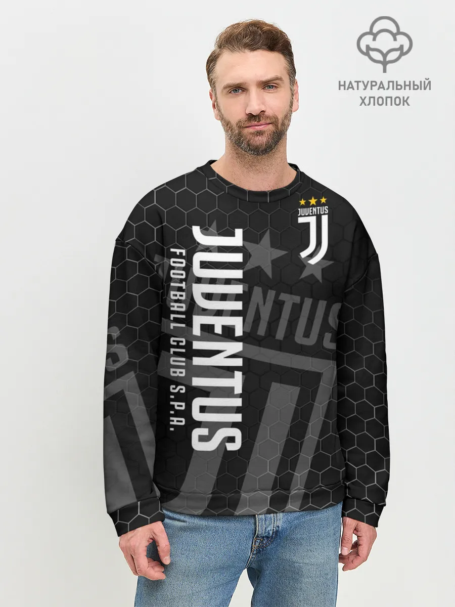 Мужской свитшот базовый / Ювентус