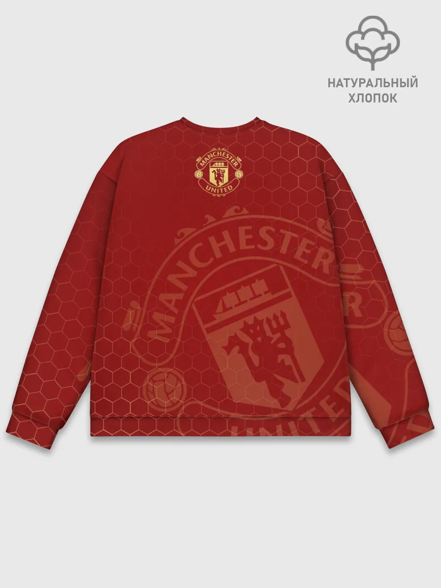 Мужской свитшот базовый / Манчестер Юнайтед