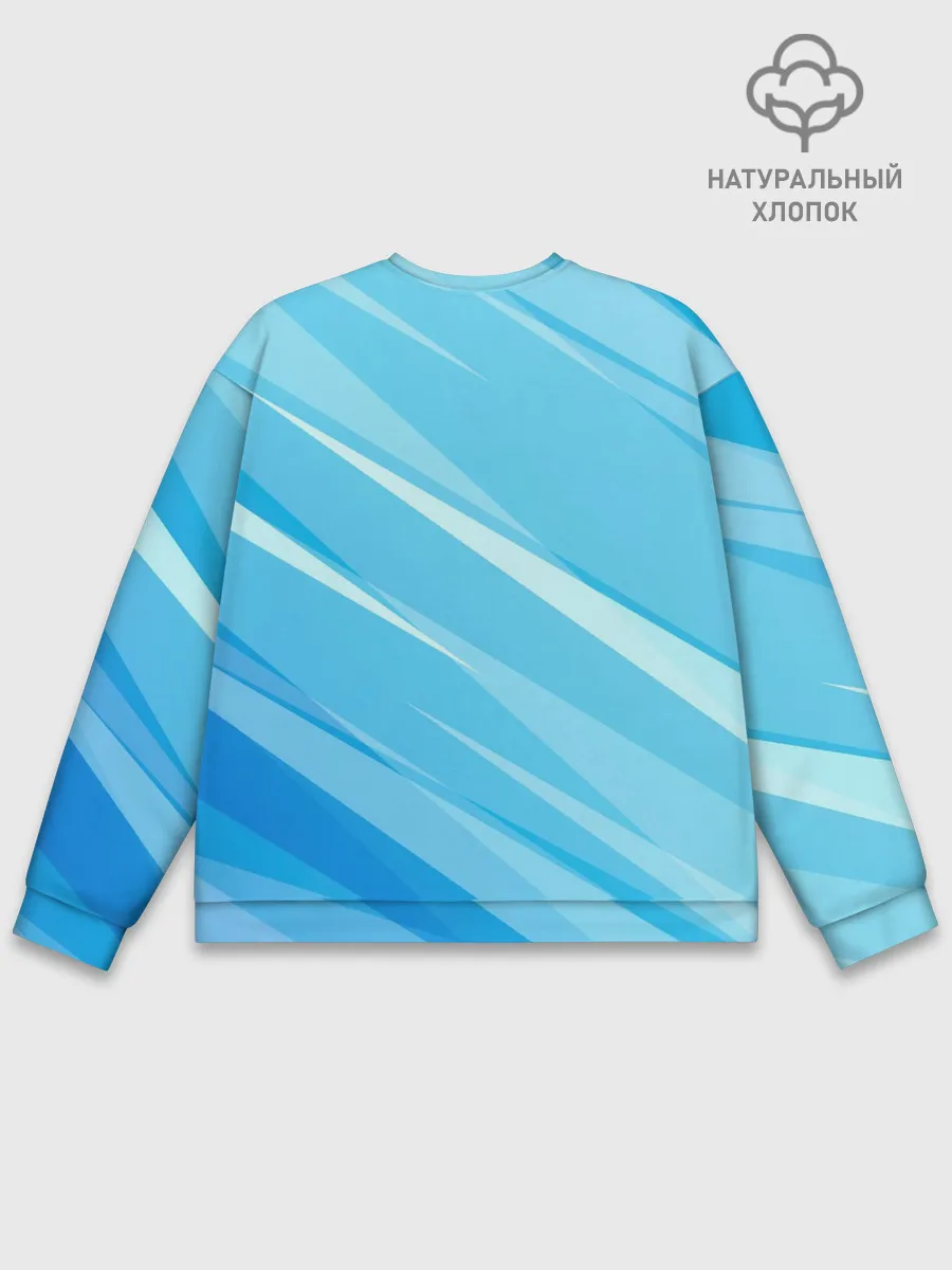 Мужской свитшот базовый / Холодный волк