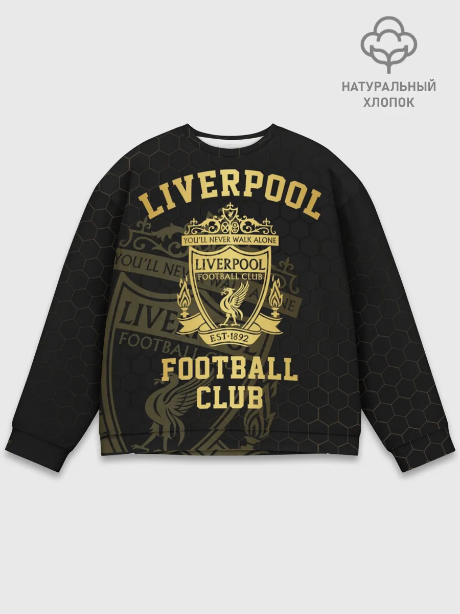 Мужской свитшот базовый / Ливерпуль