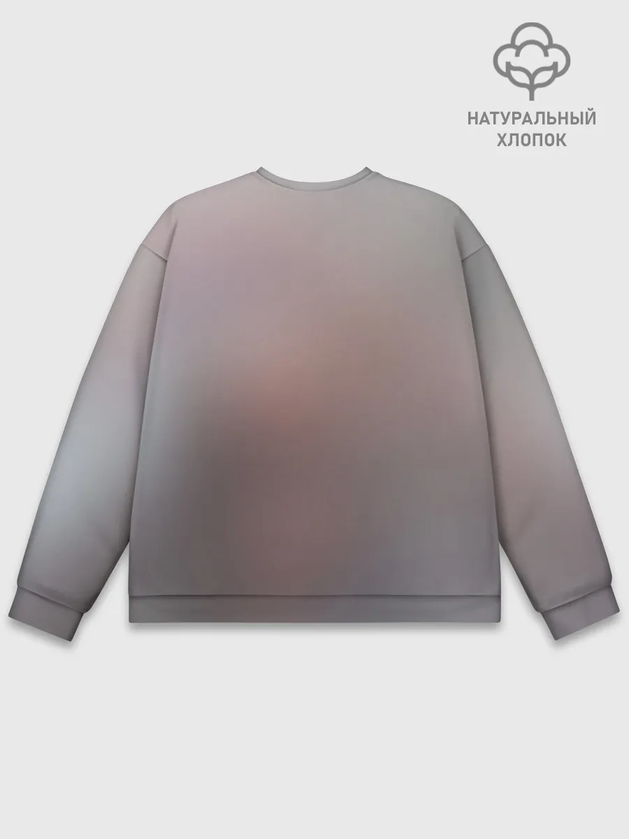 Мужской свитшот базовый / Ноль два и Хиро вместе