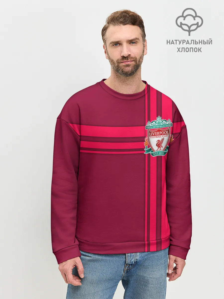 Мужской свитшот базовый / Liverpool.