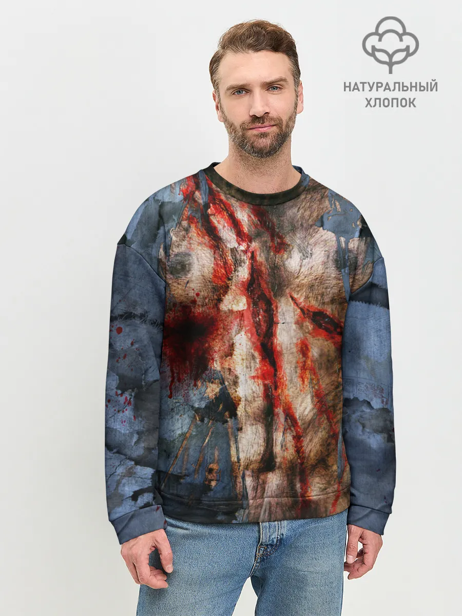 Мужской свитшот базовый / Оборотень