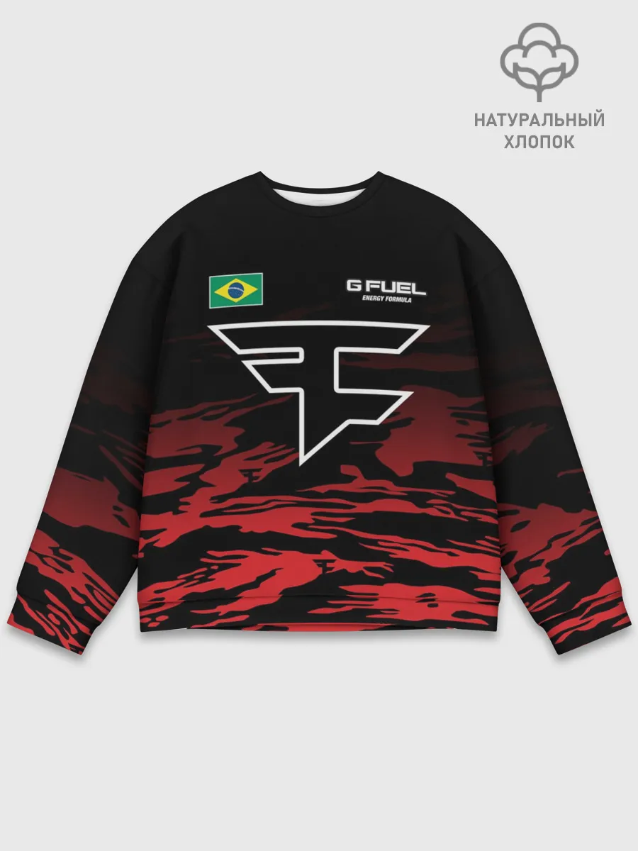 Мужской свитшот базовый / cs:go - FaZe Clan