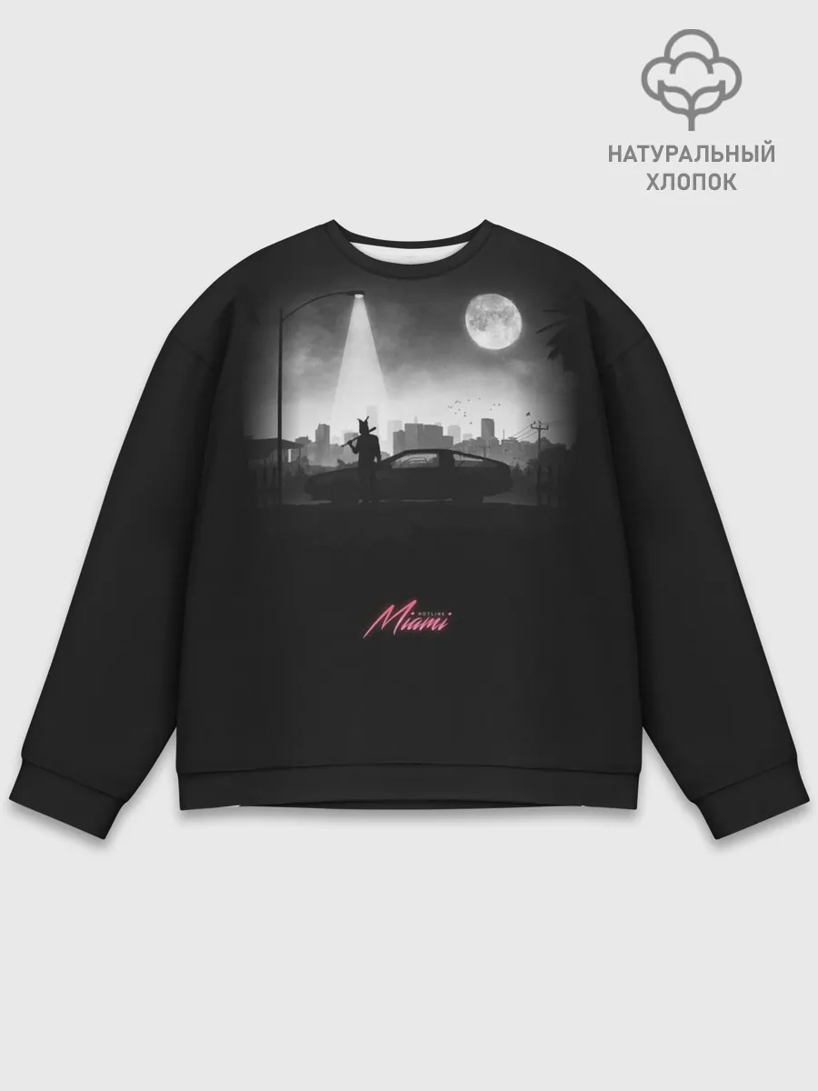 Мужской свитшот базовый / Miami Black