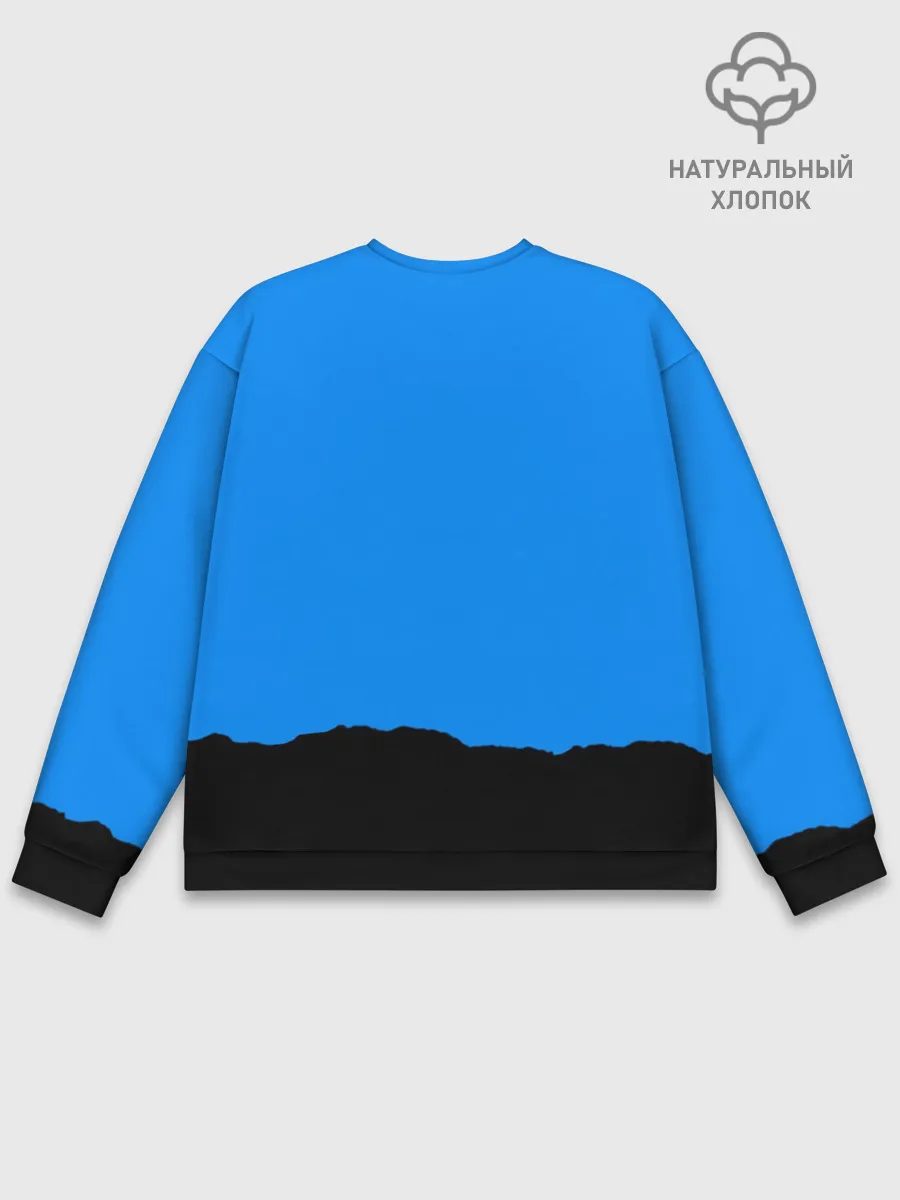 Мужской свитшот базовый / TEAM FORTRESS 2 BLUE TEAM