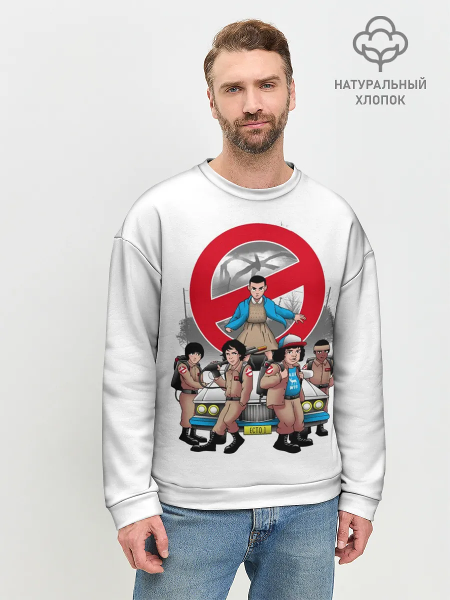 Мужской свитшот базовый / Stranger Things