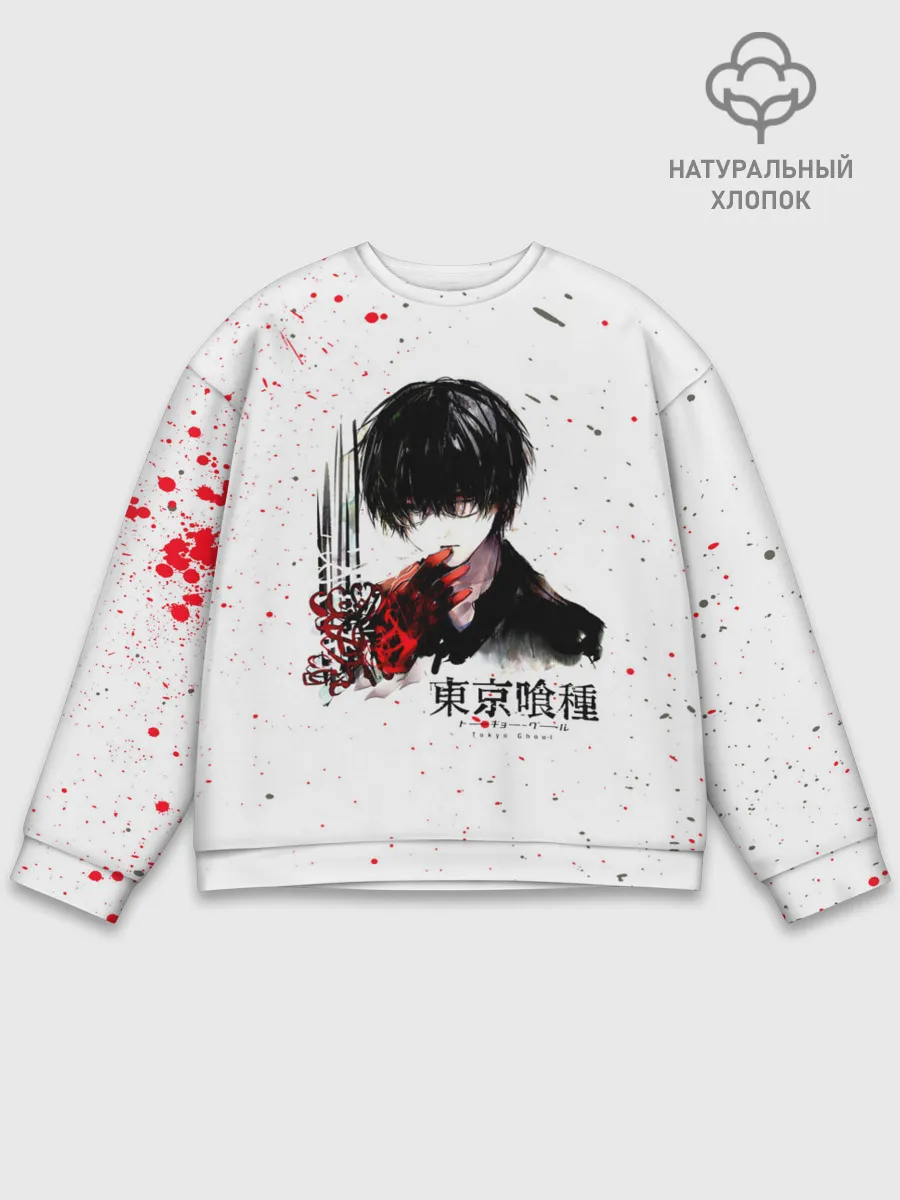 Мужской свитшот базовый / Токийский гуль