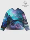 Мужской свитшот базовый / ФРАКТАЛЬНЫЙ КОСМОС | SPACE
