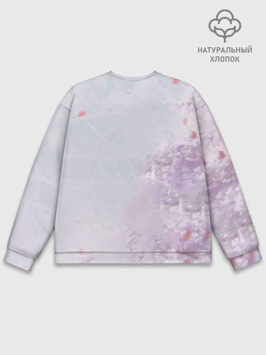 Мужской свитшот базовый / ноль два рука