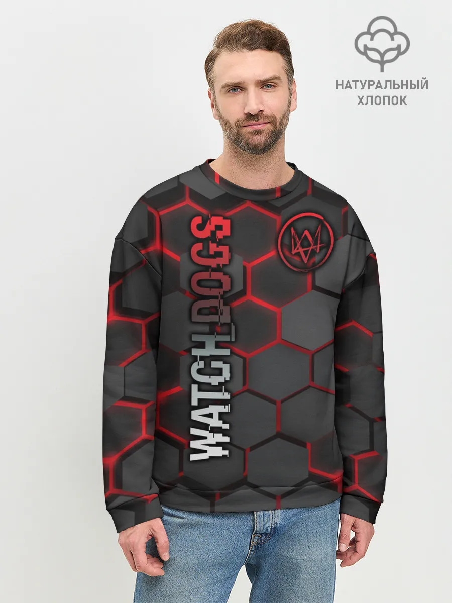 Мужской свитшот базовый / WATCH DOGS