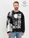 Мужской свитшот базовый / AC/DC