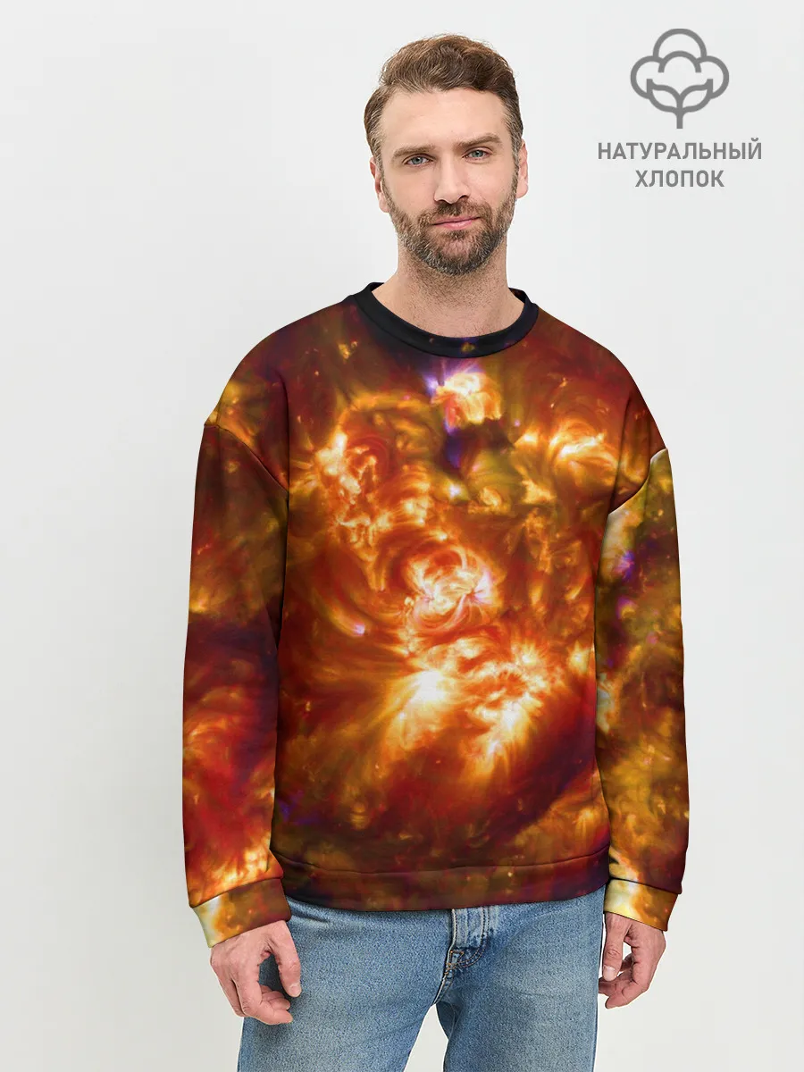 Мужской свитшот базовый / Звезда