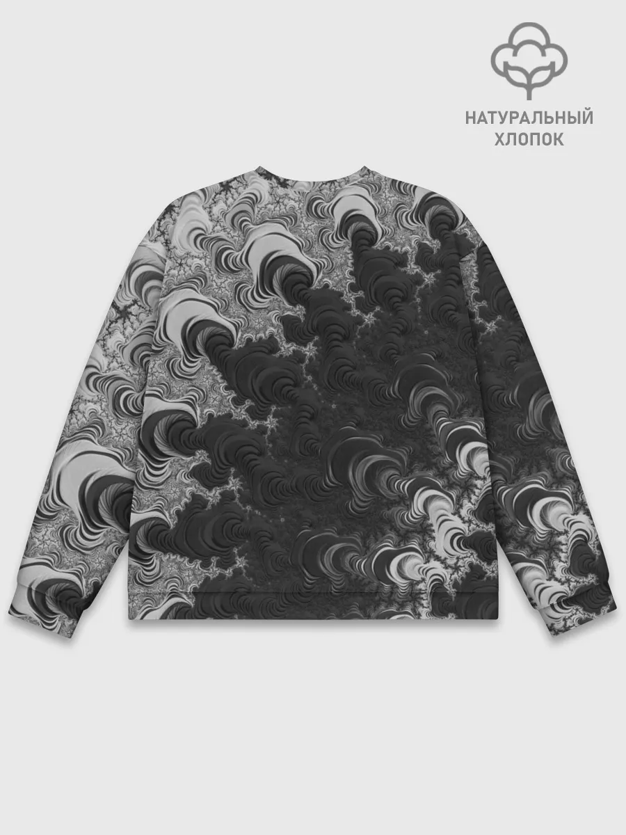 Мужской свитшот базовый / Абстракция