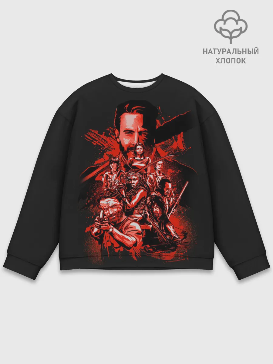 Мужской свитшот базовый / The Walking Dead