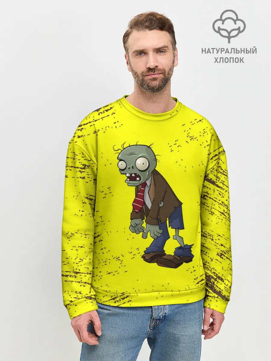 Мужской свитшот базовый / Plants vs. Zombies