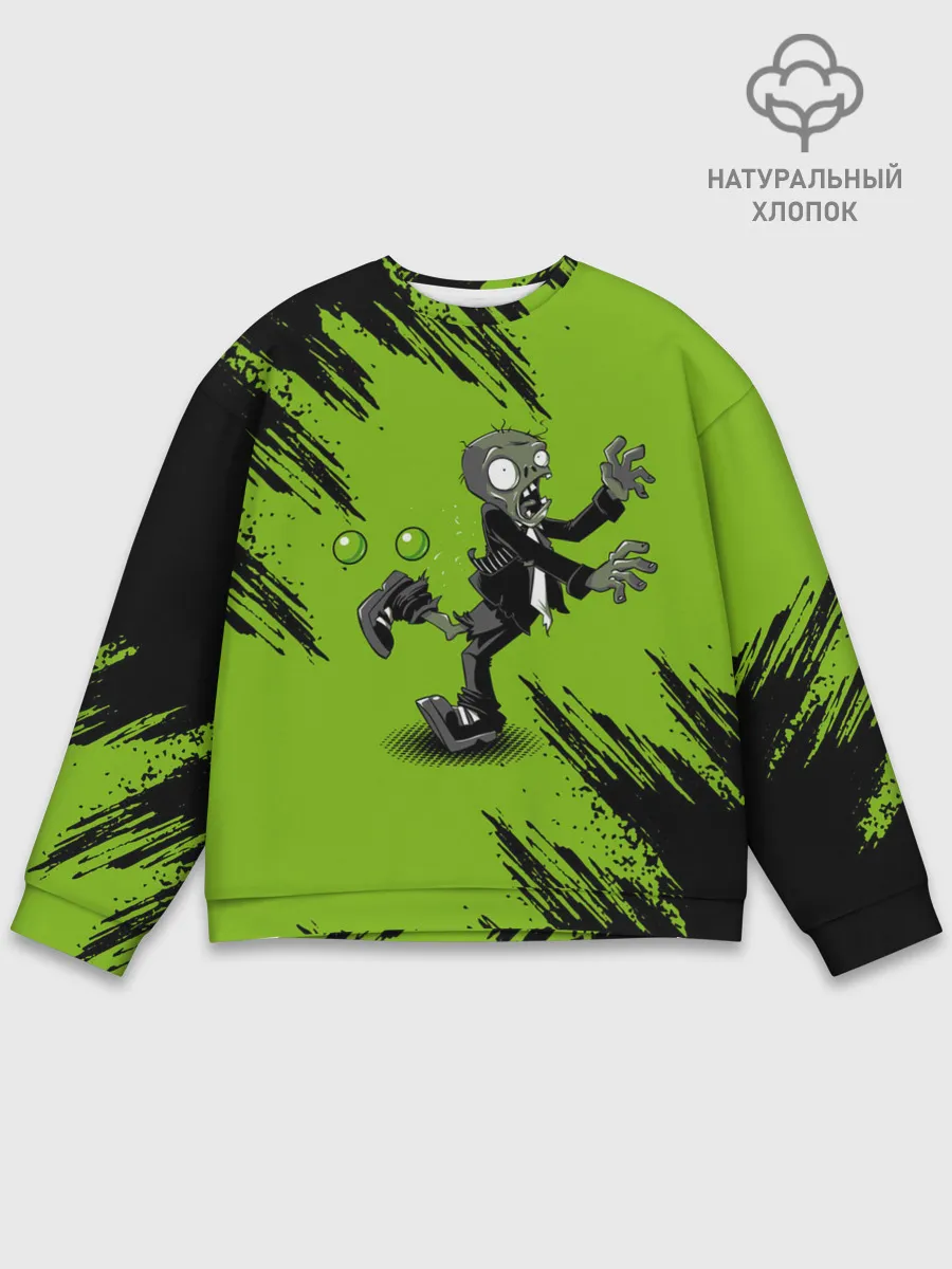 Мужской свитшот базовый / Plants vs. Zombies