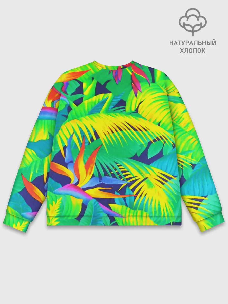 Мужской свитшот базовый / ТРОПИКИ
