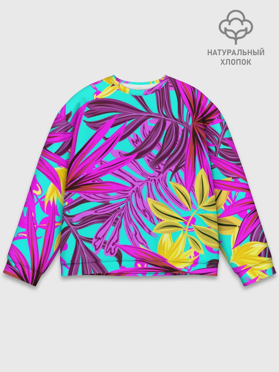 Мужской свитшот базовый / ТРОПИЧЕСКИЙ