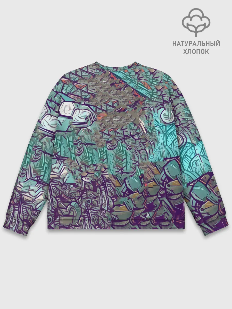 Мужской свитшот базовый / МАСК-БОТ