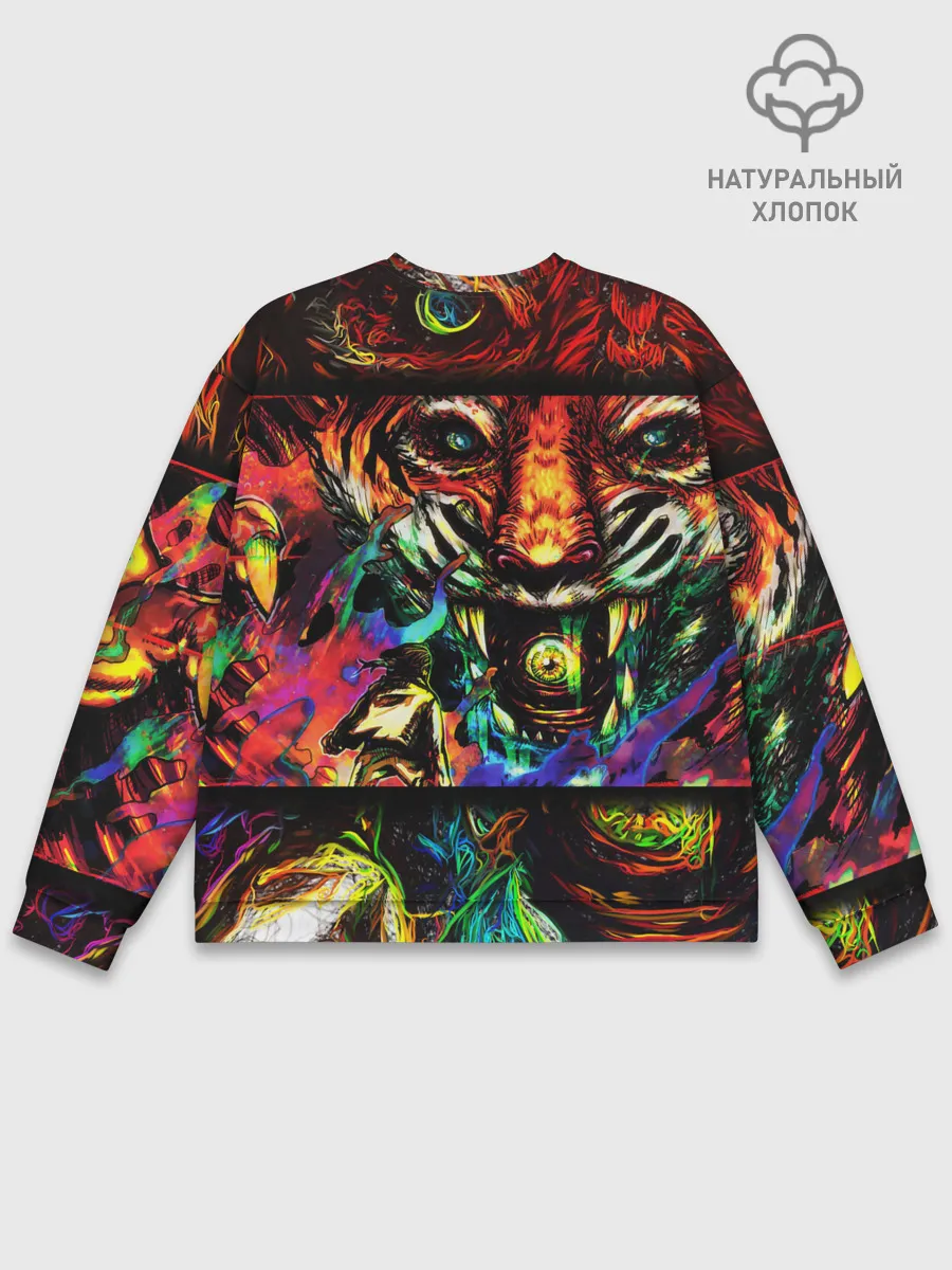 Мужской свитшот базовый / HOTLINE MIAMI