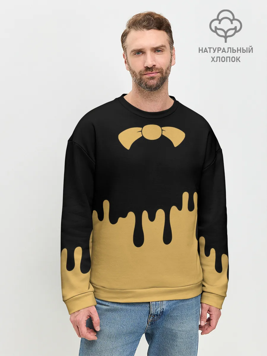 Мужской свитшот базовый / Bendy And The Ink Machine