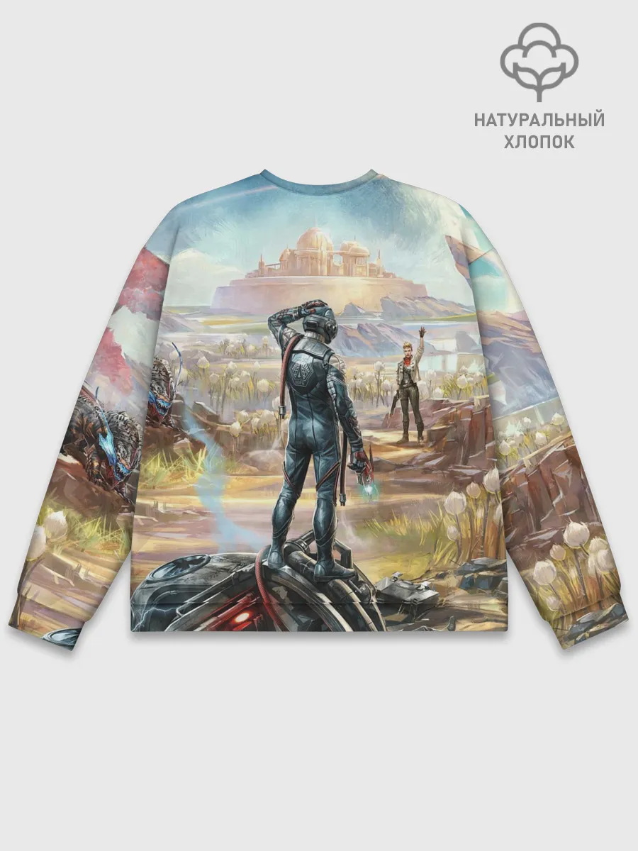 Мужской свитшот базовый / The Outer Worlds