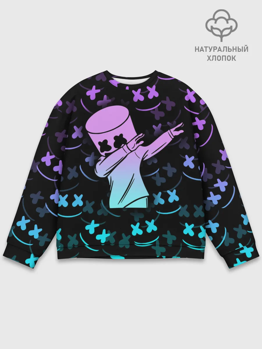 Мужской свитшот базовый / FORTNITE x MARSHMELLO