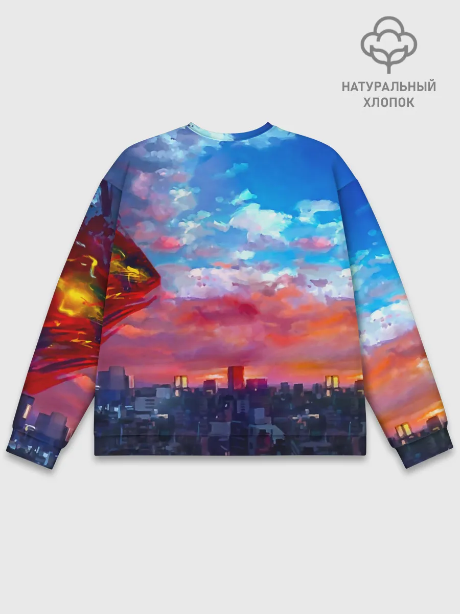 Мужской свитшот базовый / Токийский гуль