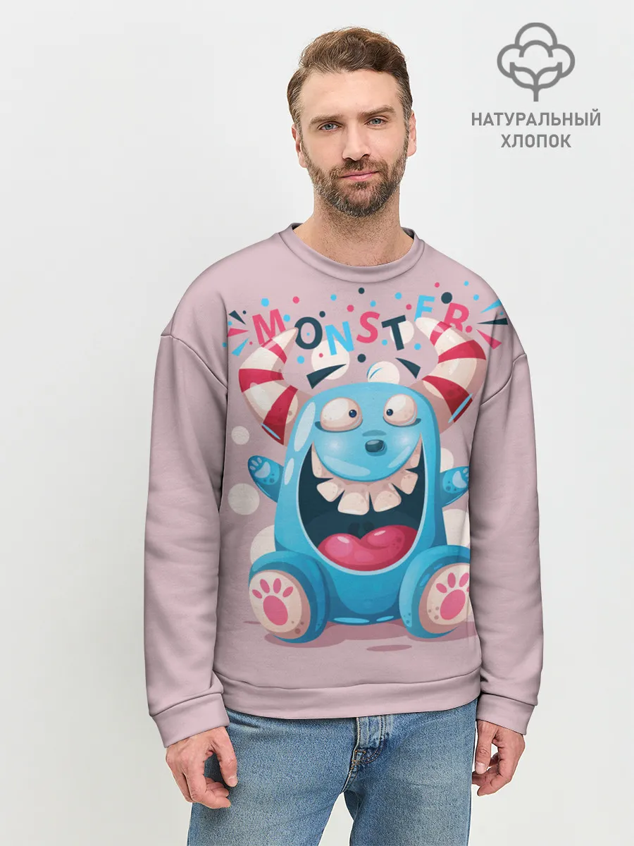Мужской свитшот базовый / MONSTER