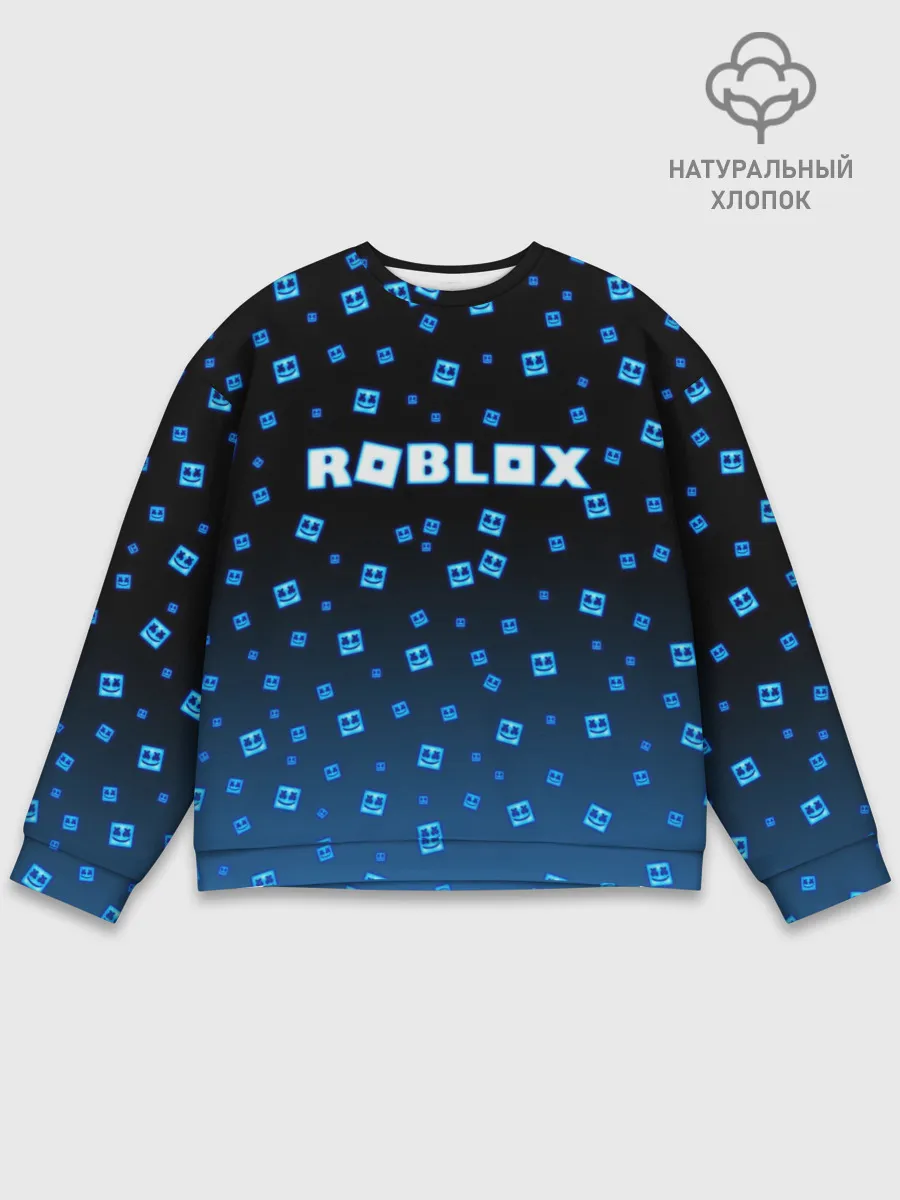 Мужской свитшот базовый / Roblox X Marshmello