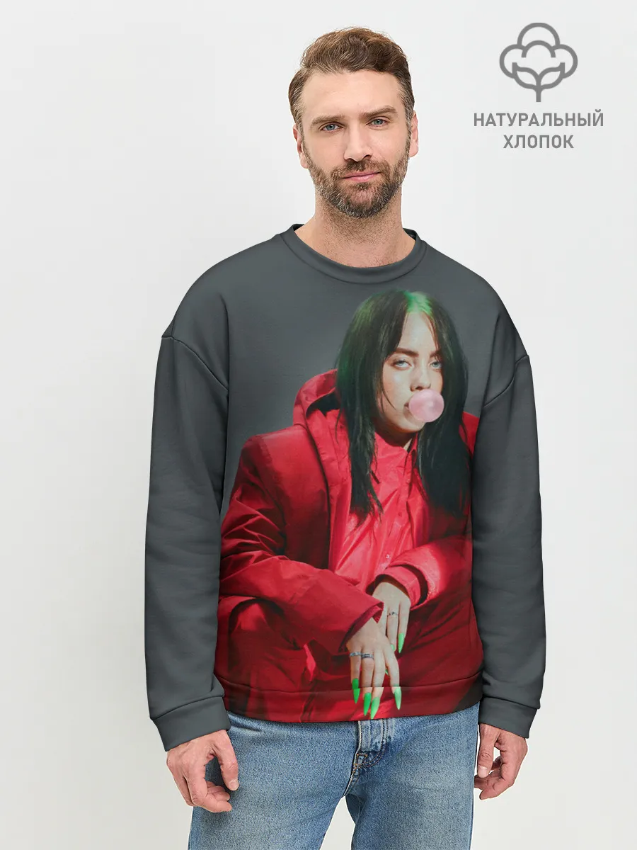 Мужской свитшот базовый / Билли Айлиш