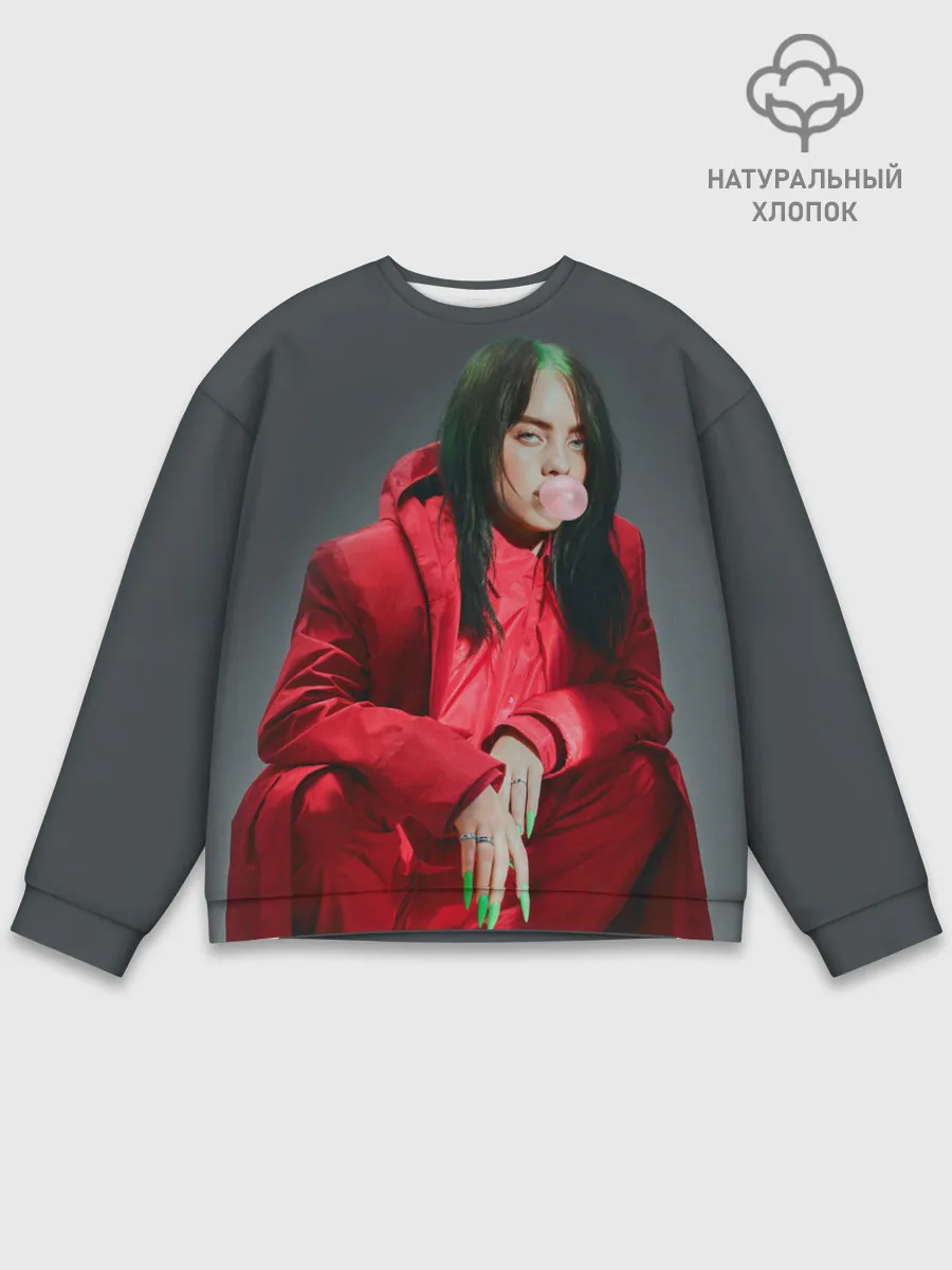 Мужской свитшот базовый / Билли Айлиш