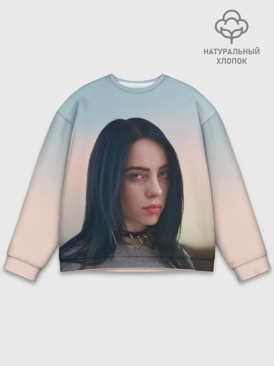 Мужской свитшот базовый / Билли Айлиш