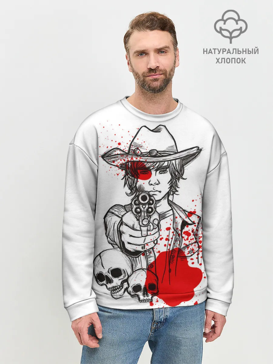 Мужской свитшот базовый / The Walking Dead