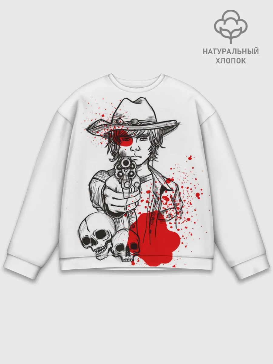 Мужской свитшот базовый / The Walking Dead