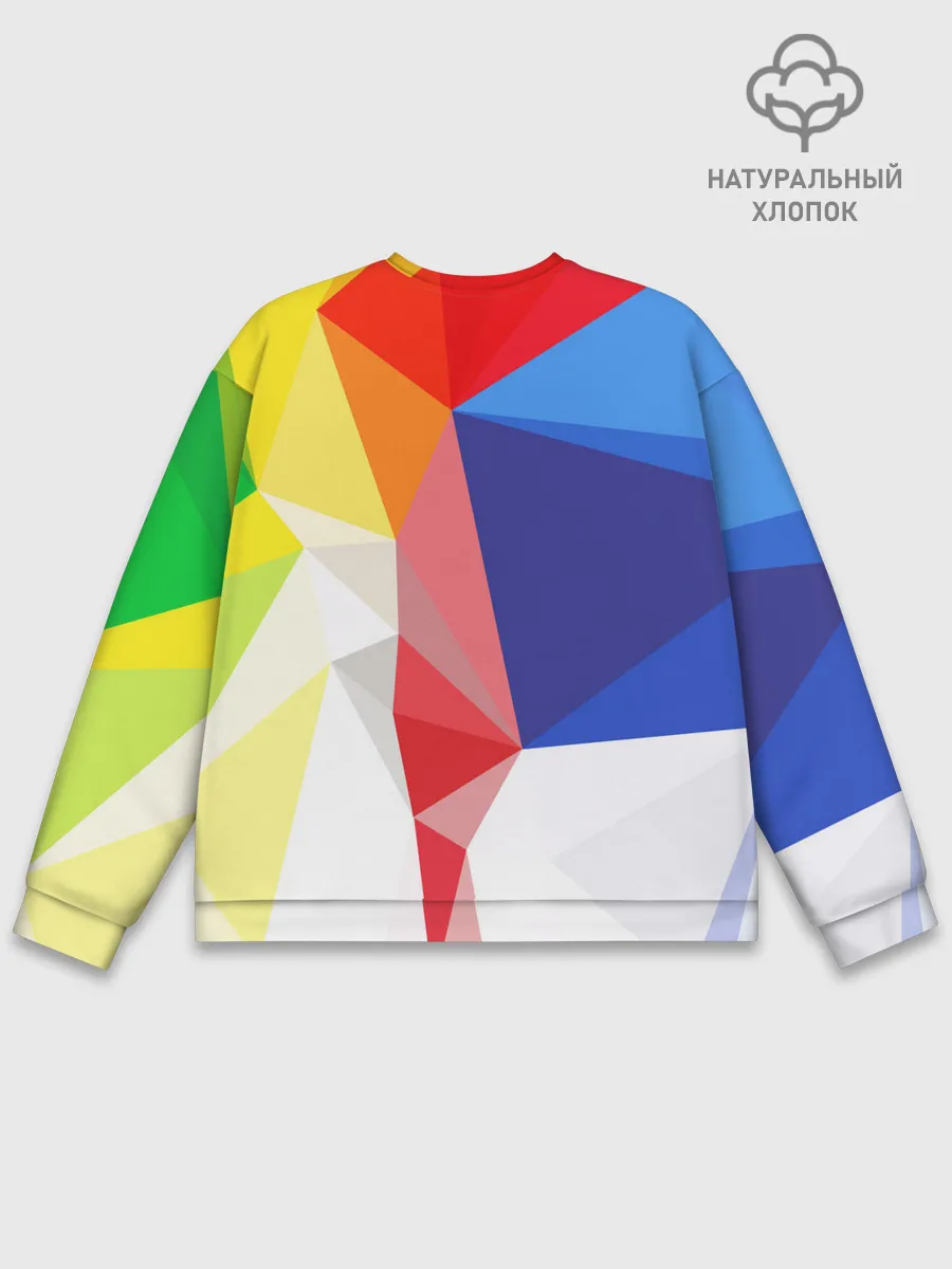 Мужской свитшот базовый / BACKGROUND COLOR